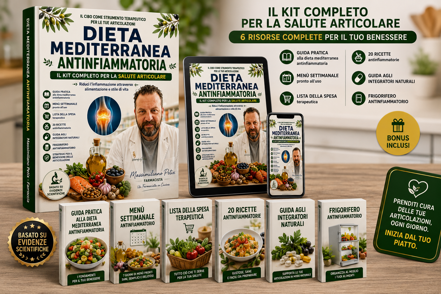 Dieta Mediterranea Antinfiammatoria per Salute Articolare